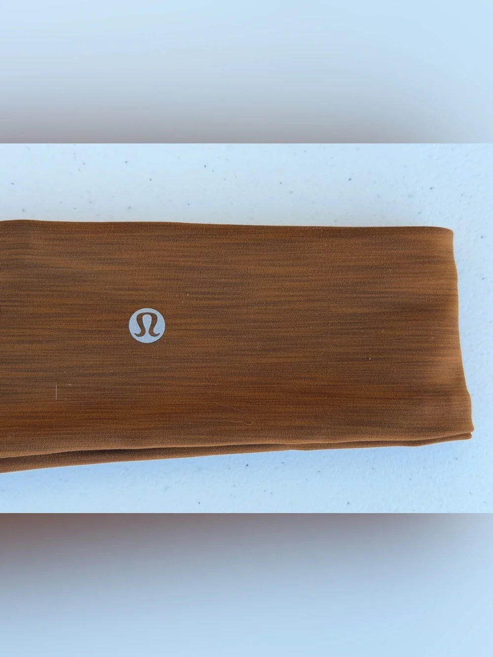 Lululemon  Front Headband OS Copper Brown Moisture Wicking Yoga Running